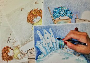 La fabbrica delle storie - disegni fatti a mano