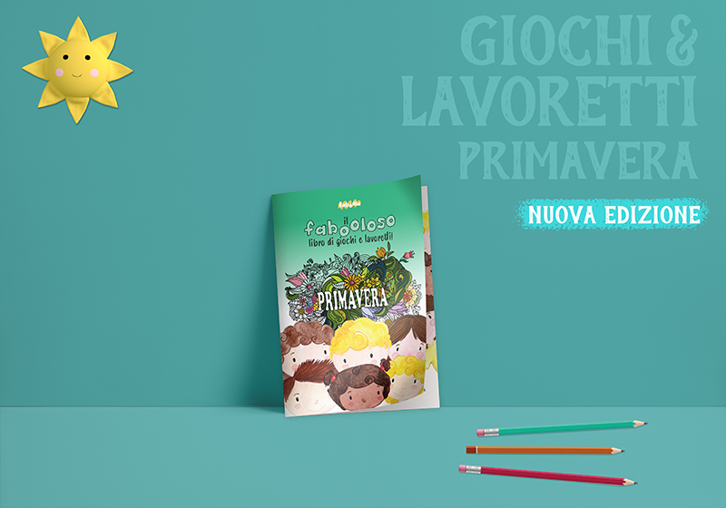 Libro giochi & lavoretti Faboola - PRIMAVERA